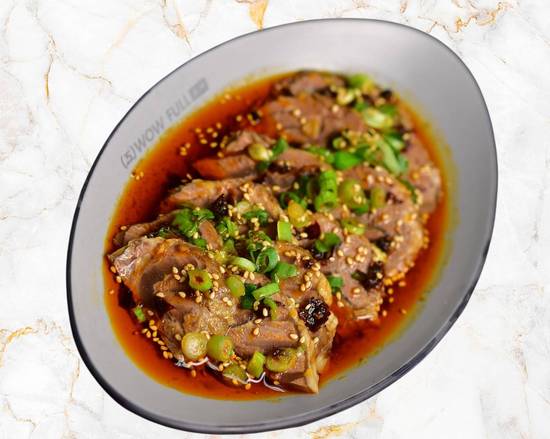 S04. Braised Beef Slices with Chilli Oil 香辣酱牛腱